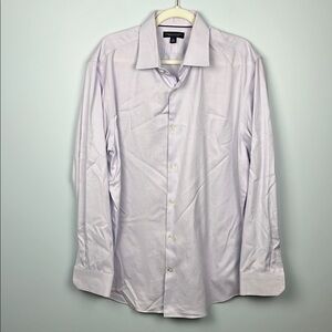 Banana Republic men’s XL 17-17.5 light purple button down dress shirt